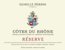 COTES DU RHONE ROUGE PERRIN RESERVE 2023 750ML